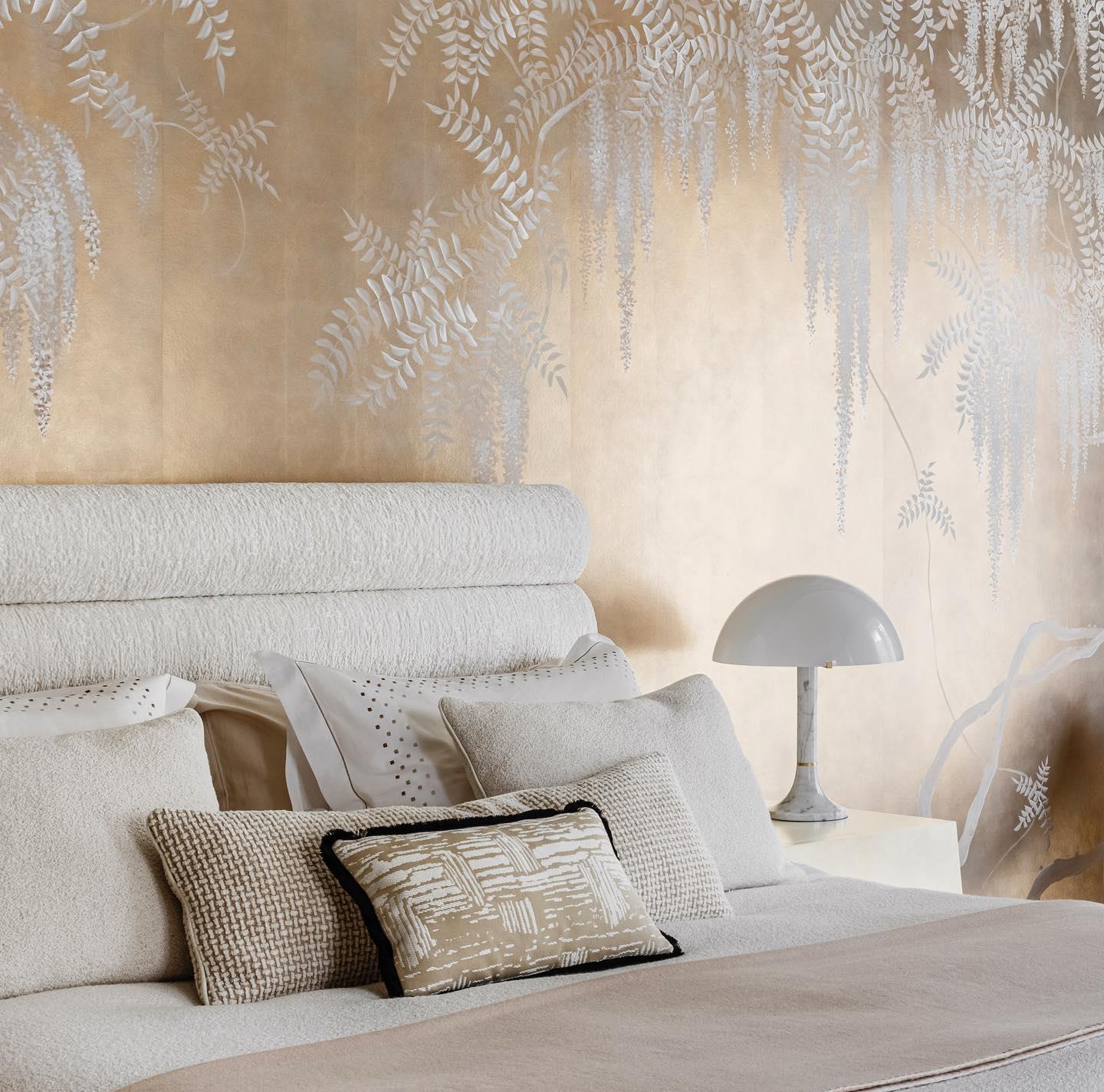 Contemporary geometric wallcoverings suited for modern residential and commercial spaces.